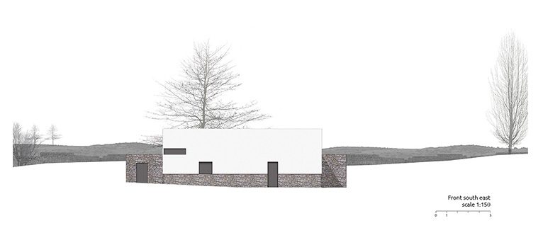 Integration Of Topography And Landscape In A Private House
